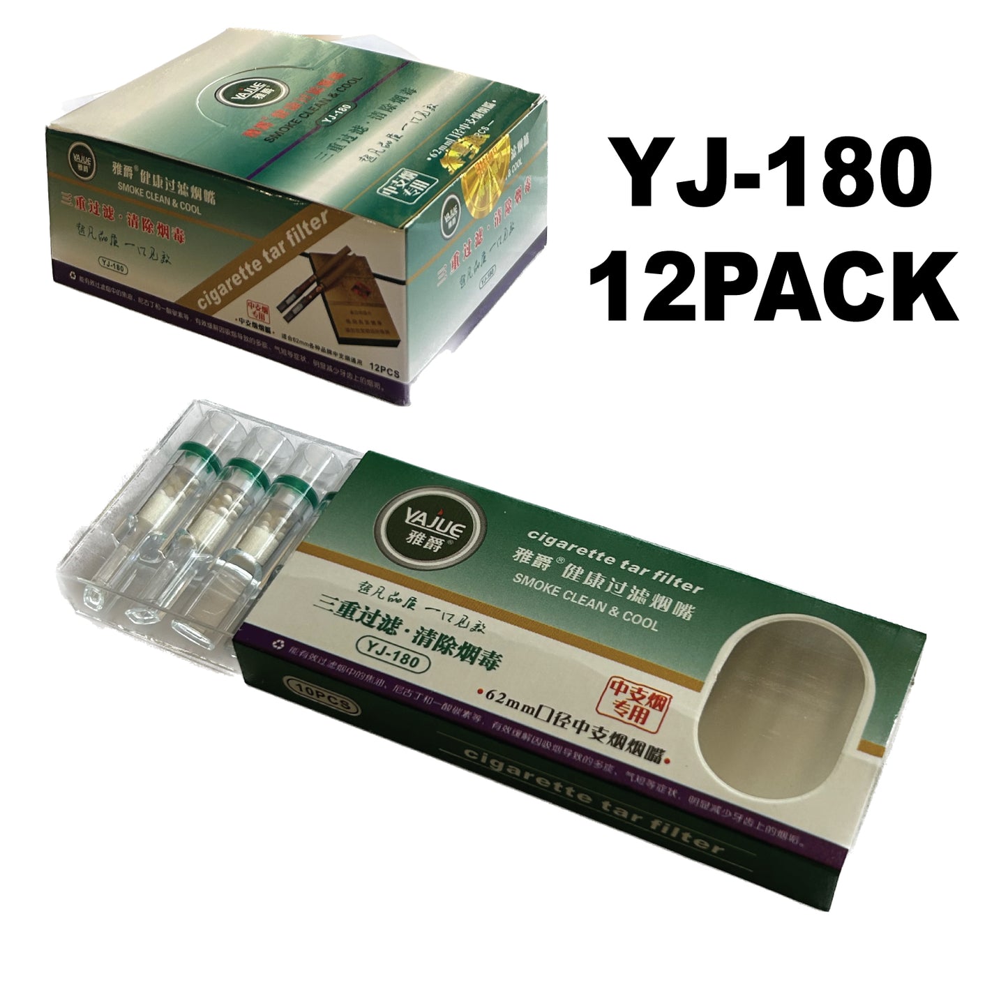 Filter Holder YJ180 Slim 10pc/12pk