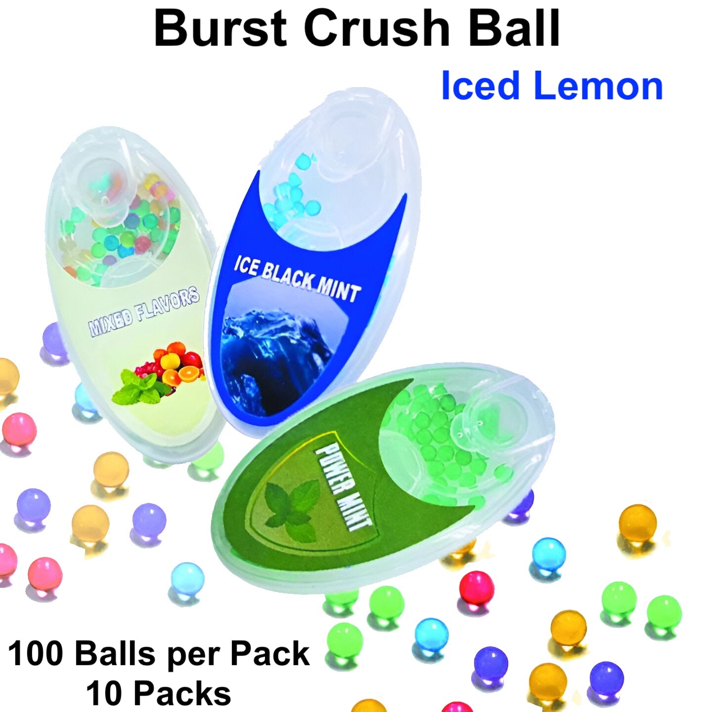 Aroma Diffuser Little Beads Lemon 10pk