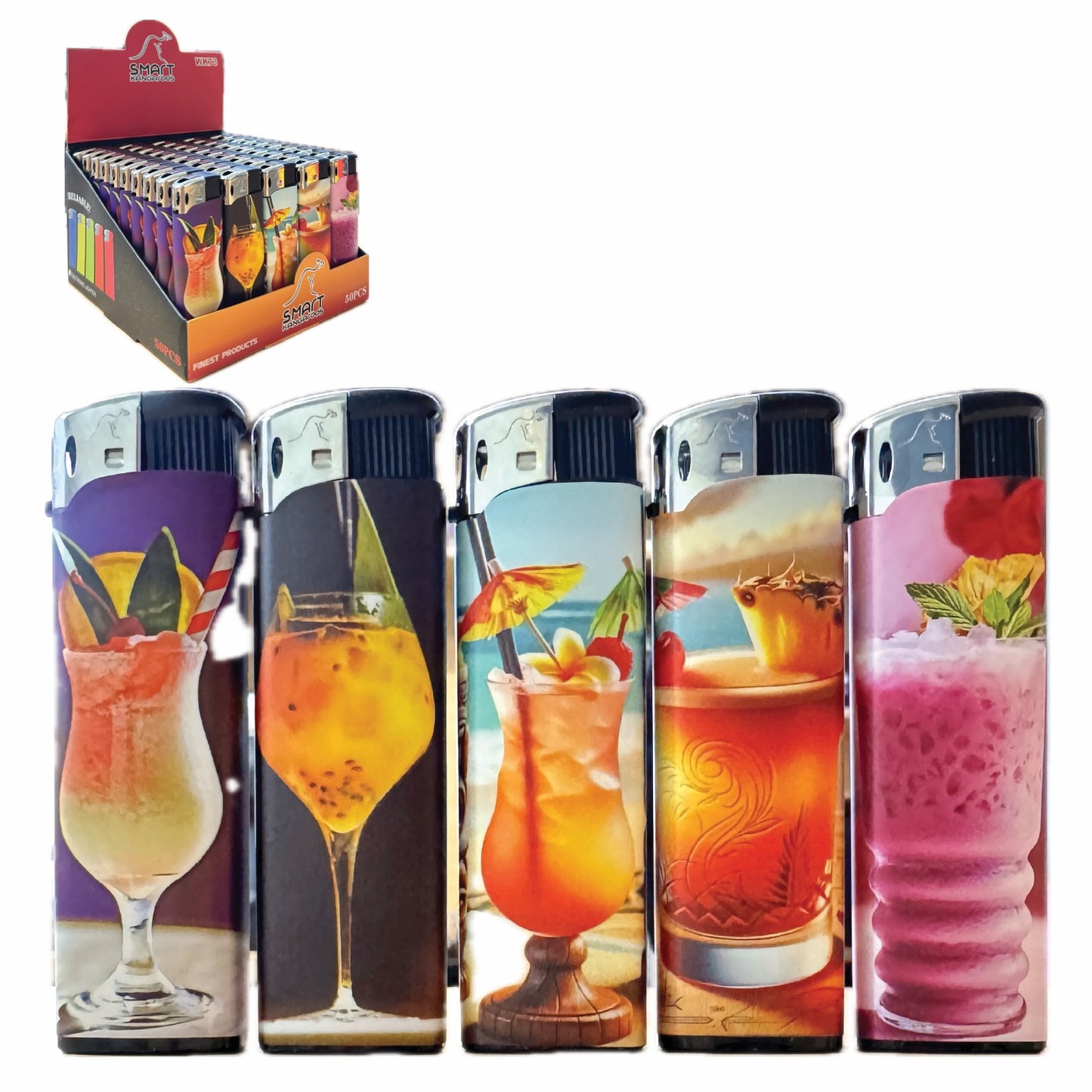 Lighter LG100K Electronic Drinks (50 Lighter/Tray)