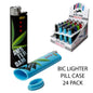 Stash Bic Lighter Pill Case Printed 24pk