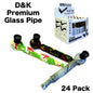 Pipe Glass GP8 D&K Premium 24PK