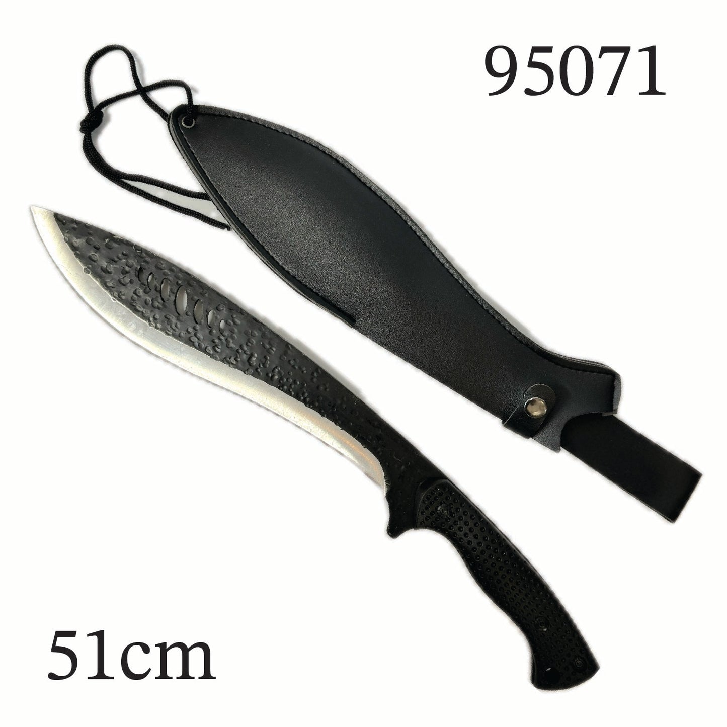 Knife 95071 Black/Silver Blade 51cm