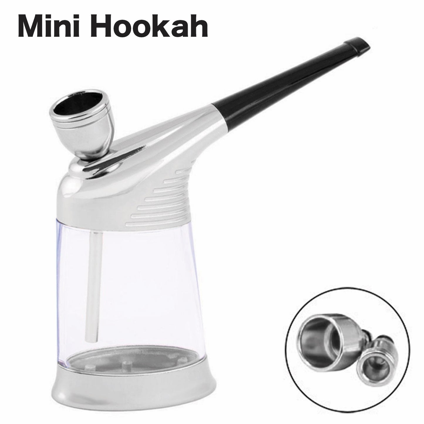 Mini Hookah HD802 Silver