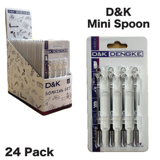 Mini Spoon D&K SPN4P 4 Spoons 24pk