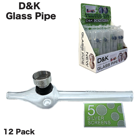 Pipe Glass GP11 D&K with Screen 12PK