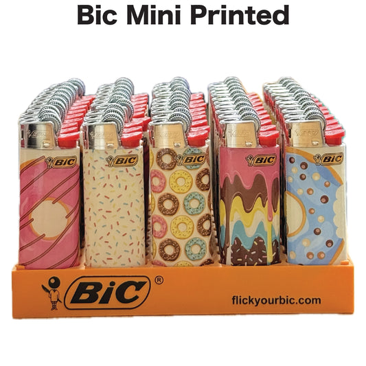 BIC LTR J25 DONUTS (Mini Lighter) Printed Range