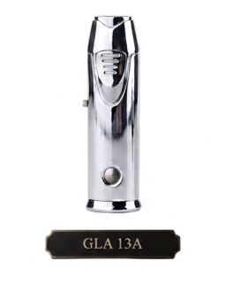 GLA 13A Jobon Gift Lighter 2 Flame RGB - SILVER