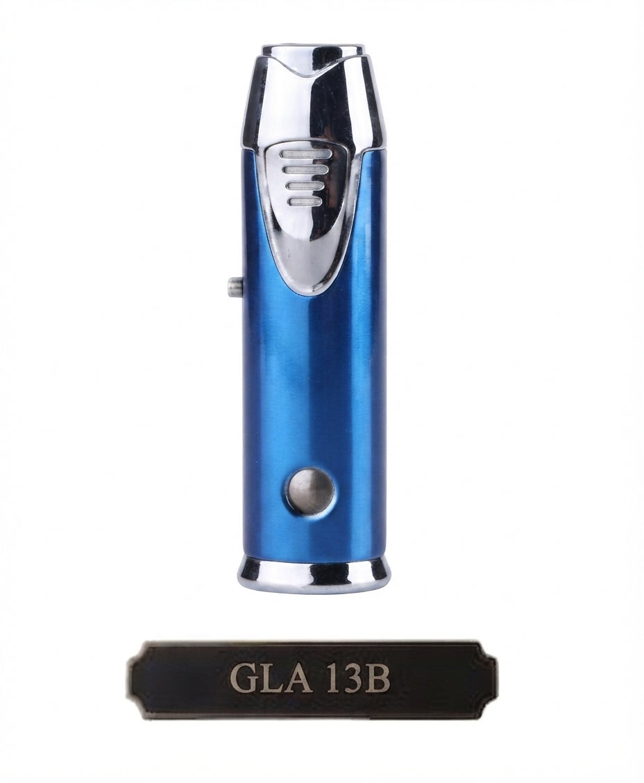 GLA 13B Jobon Gift Lighter 2 Flame RGB - BLUE