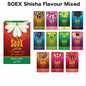 Hookah Soex Flavour Mix Flavour 10Pk
