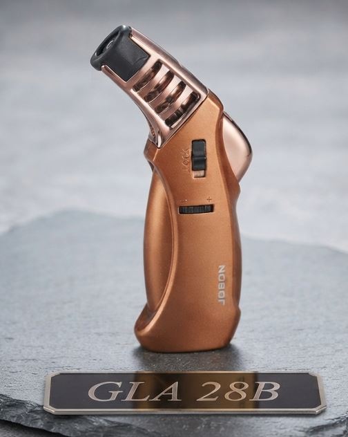 GLA 28B Jobon Gift Lighter Jet ONE FLAME - GOLD