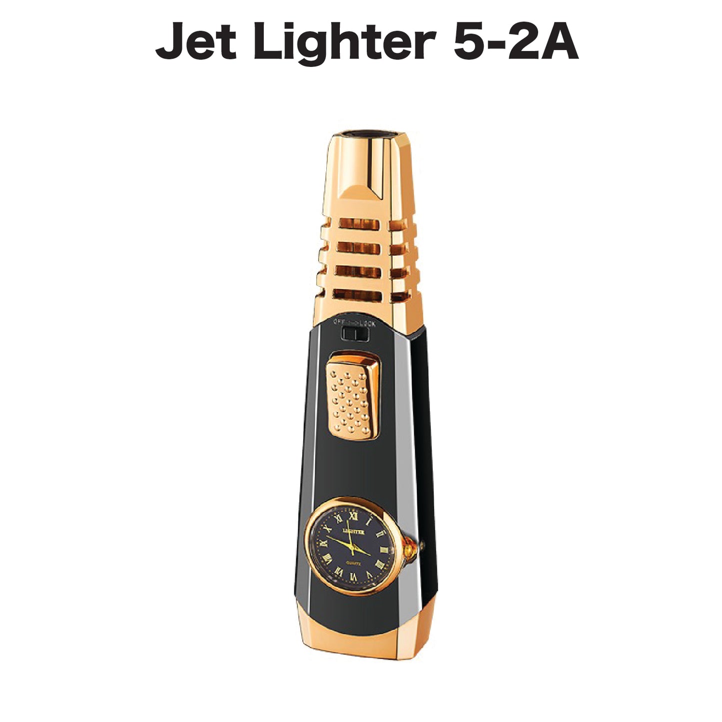 Jet Lighter 5-3A with Clock