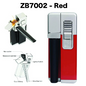 Jobon ZB7002 Red Pipe Lighter