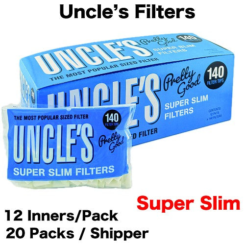 Filter Uncle Super Slims 20pk