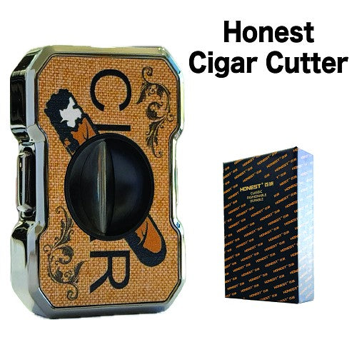 Cigar Cutter Honest802-Brown Premium
