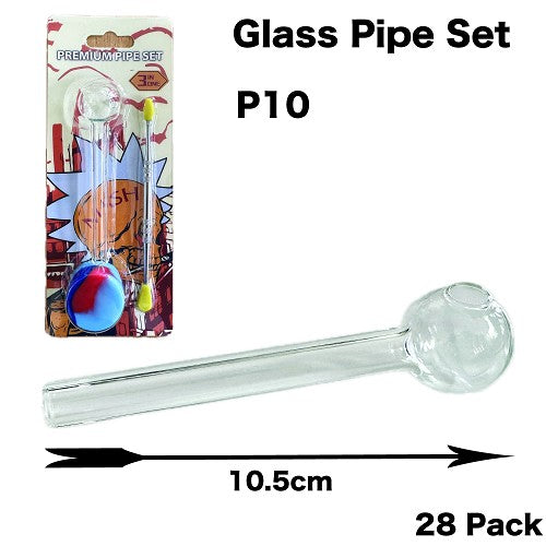 Pipe Glass Set P10 28pk