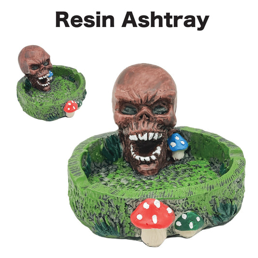 Ashtray ASH02 Resin Skull Head