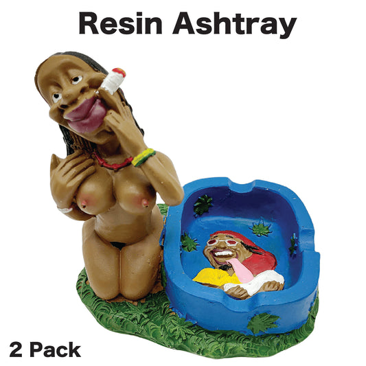 Ashtray ASH23 Resin Bob Marley