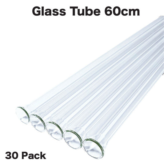 Glass Tube 60cm (30 pack) - Cocktail Stirrer