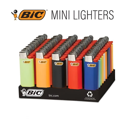 Bic Mini Lighter (50 Lighter/Tray)