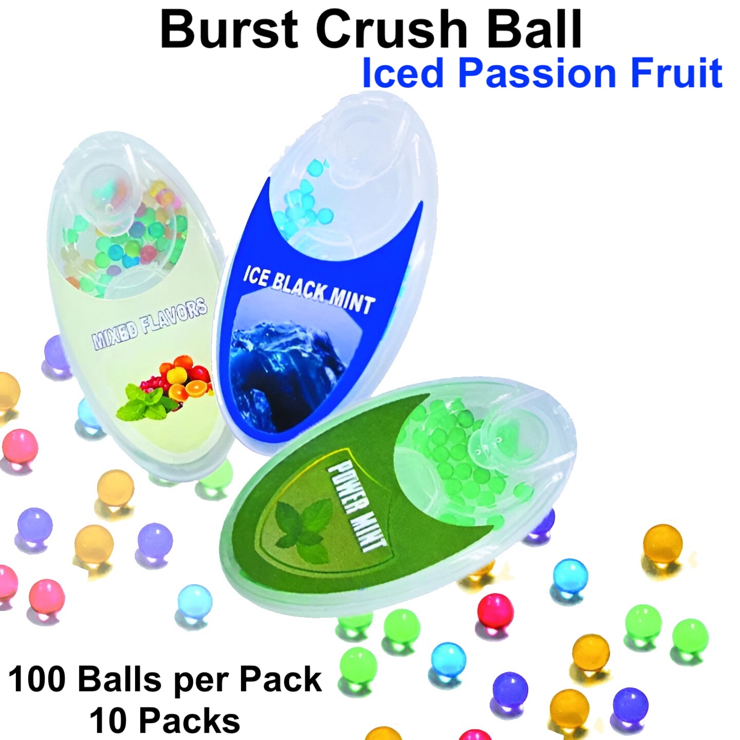 Aroma Diffuser Little Beads Passion Fruit 10pk