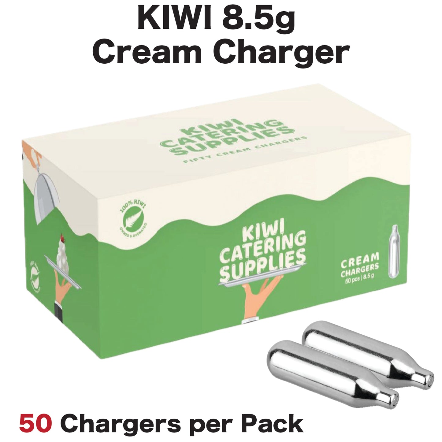 Cream Charger KIWI 50 Pack