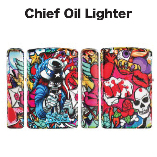 Chief Lighter CF1119C Gift Box Skull