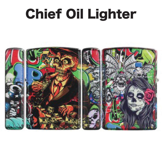 Chief Lighter CF1120C Gift Box Skull