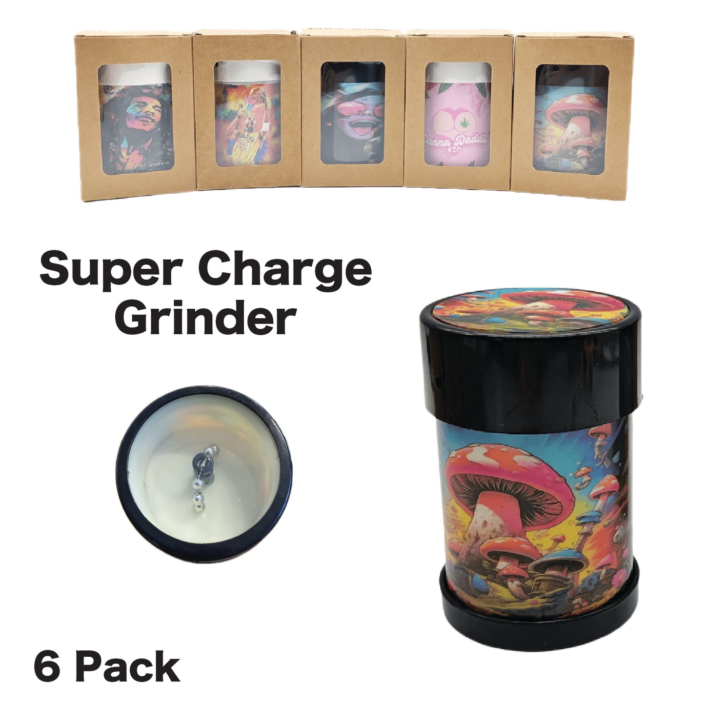 Grinder G80 Super Charger (6 Pack)