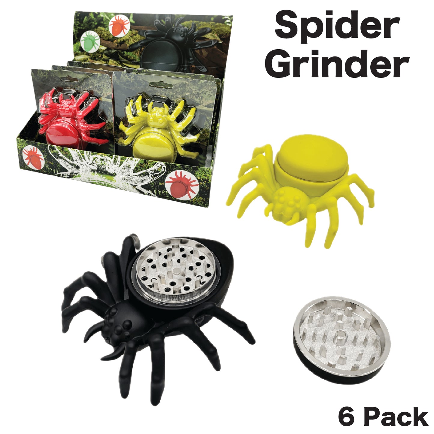 Grinder G86 Large Spider (6 Pack)