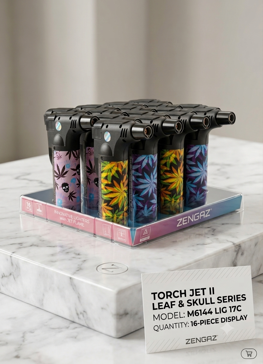 LIG 17C ZENGA TORCH JET ll PATTERN 16PK