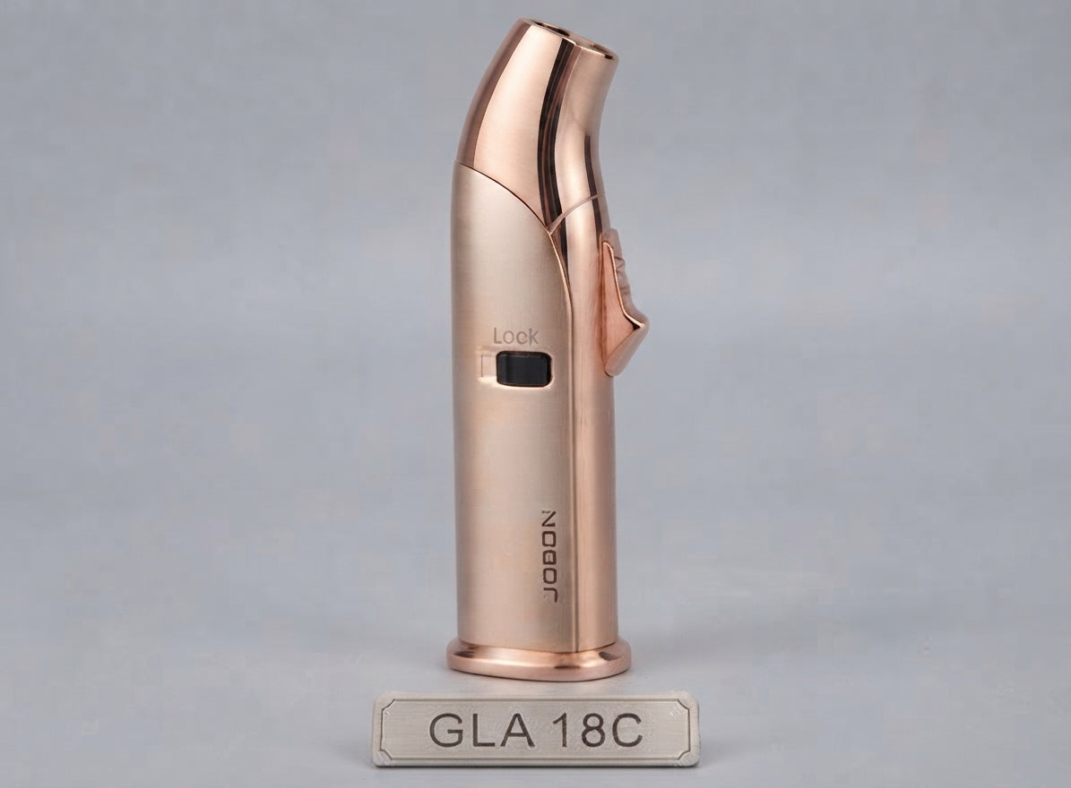 GLA 18C Jobon Gift Lighter High Flame - GOLD