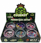 AT11C ROUND SKULL GLASS ASHTRAY 6PK