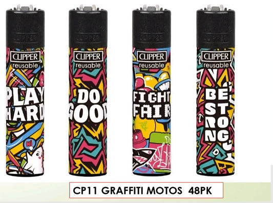 CP11 CLIPPER GRAFFITI MOTOS 48PK CP11 GRAFFITI MOTOS 48PK