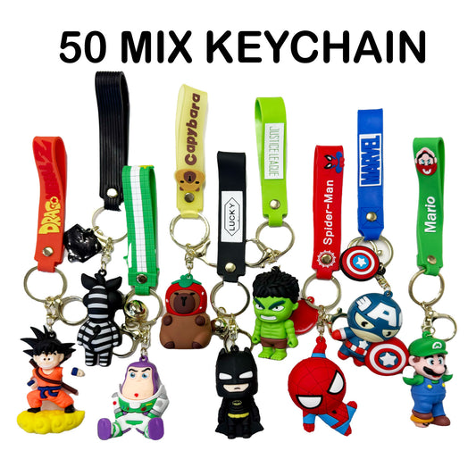 Key Chain KC-Mix50-2 Mix 50pk