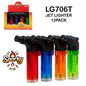 Jet Lighter Sparky LG706T Torch (12 Pack)