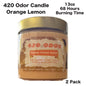 420 Odor Candle Orange Lemon LI9010M (2 Pack)