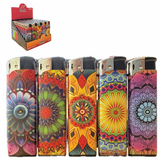 Lighter LG100M Electronic Mandala (50 Lighter/Tray)