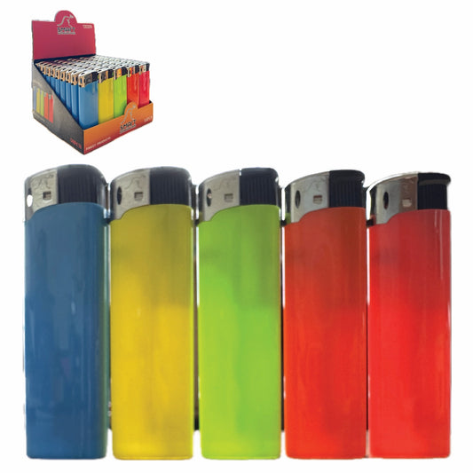 Lighter LG100X Electronic Solid Colour (50 Lighter/Tray)