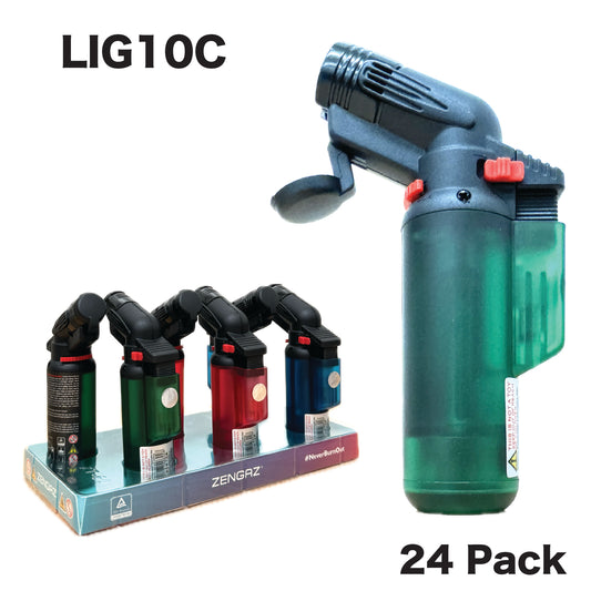 Jet Lighter Zengaz LIG10C (24 Pack)
