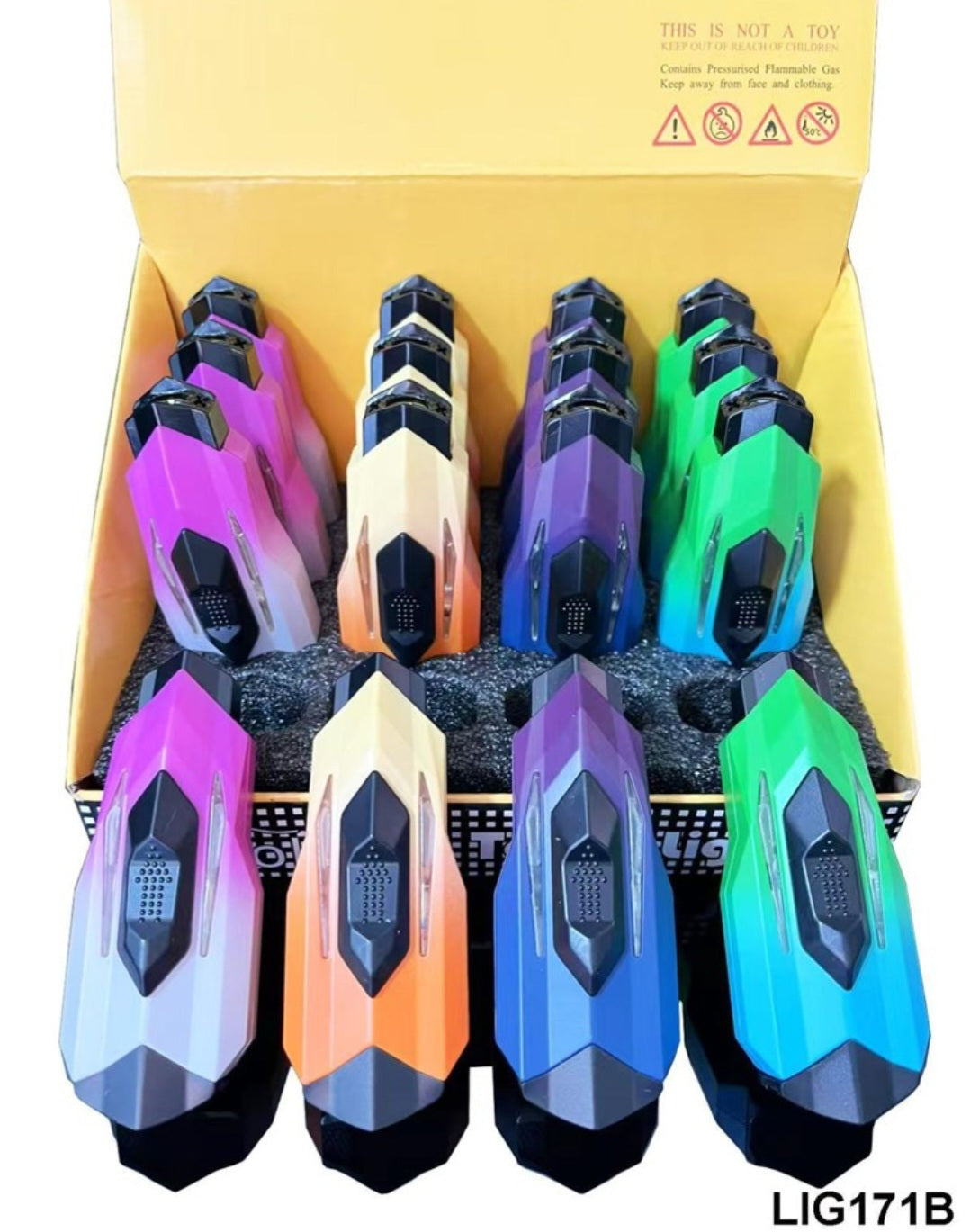 LIG171B LIHTERS 16PK 1 FLAME