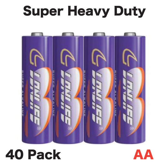 LonLife AA Battery Super Heavy Duty (40 Pack)