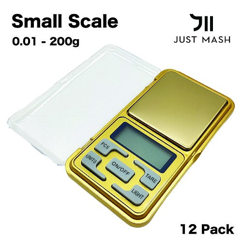 Scale Small MH200-Gold 0.01x200g 12pk