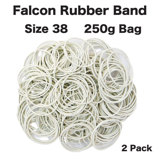 Falcon Rubber Band #38 250g Bag (2 pack)