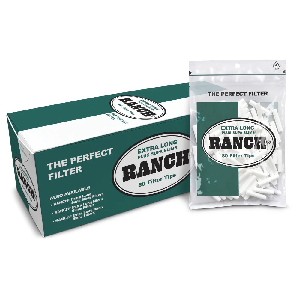 New Product - Ranch Extra Long Plus Supa Slim Filter Inner - BUY 3 GET 1 FREE