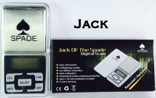 JACK OF THE SPADE 0.01 TO 100GM SCA10