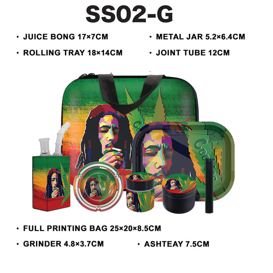 Giftset SS02-G 7 Pieces Smoking Bob