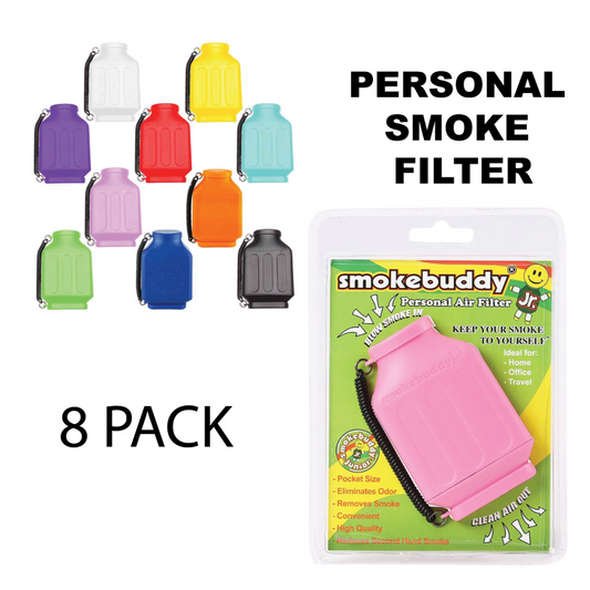 Smoke Buddy Junior Mix Colour (8 Pack)