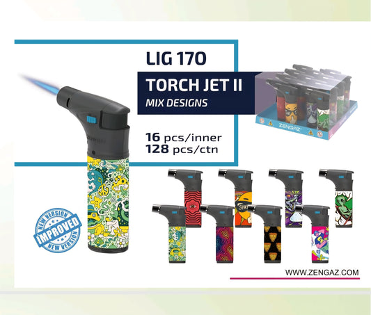 LIG17-O ZENGAZ TORCH JET (16 PK)