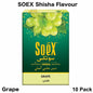 Hookah Soex Flavour Grape 10pk