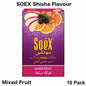 Hookah Soex Flavour Mix Fruit 10pk